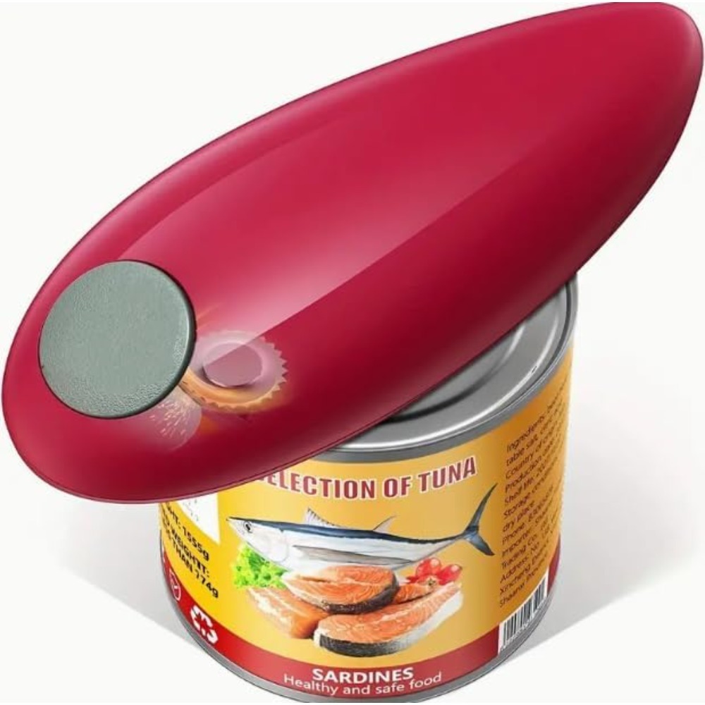 Wine Opener Electric - 1pc Red Electric Can Opener Bottle