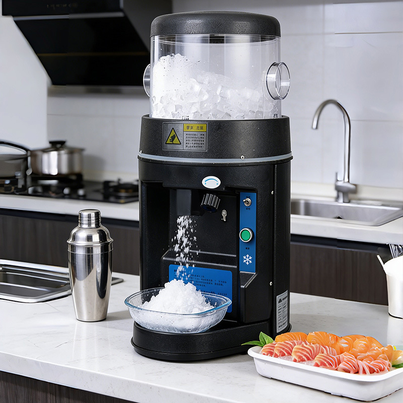 Ice Cream Maker Electric - Commercial Electric Shaved Ice Machine, Smoothie