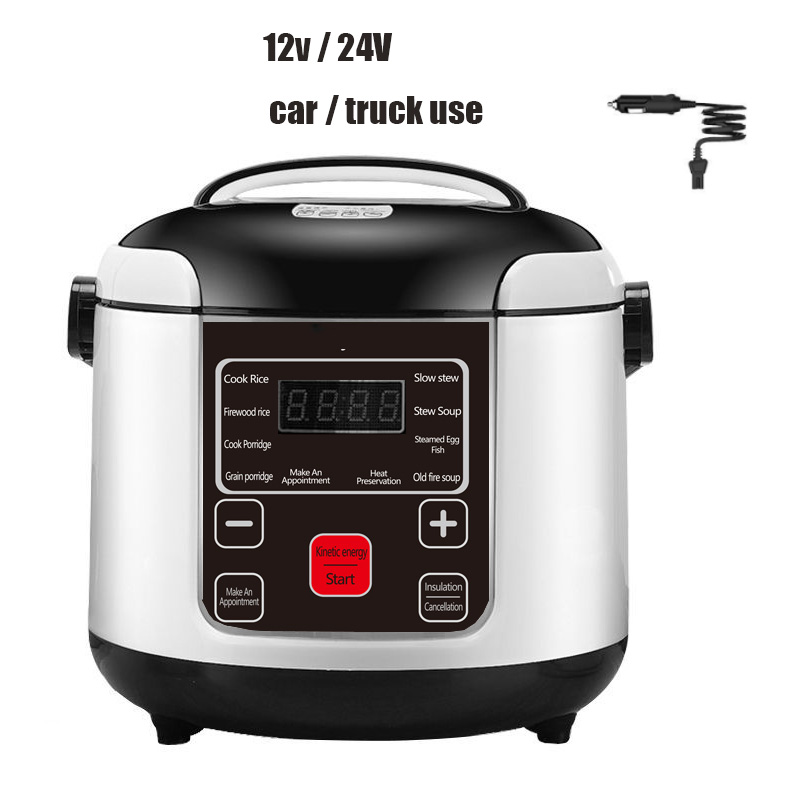 Rice Cooker 10 Cup - 12V 24V Mini Rice Cooker Car