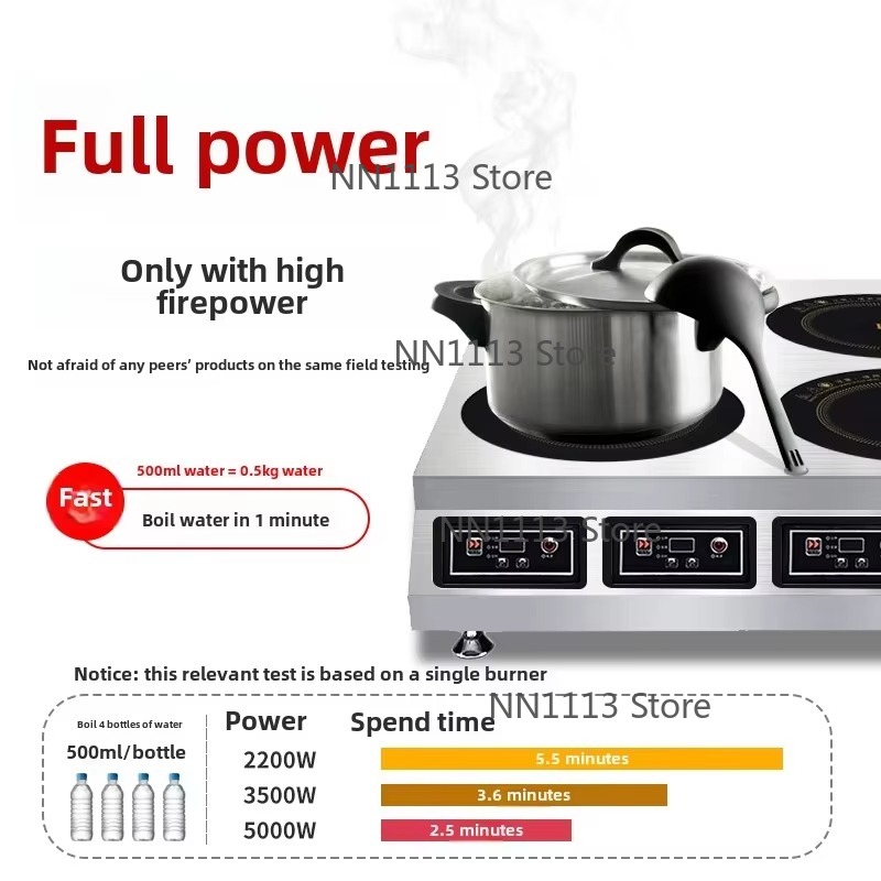 Commercial High-Power Inductio - Wok Electric Flat ulasan dan harga