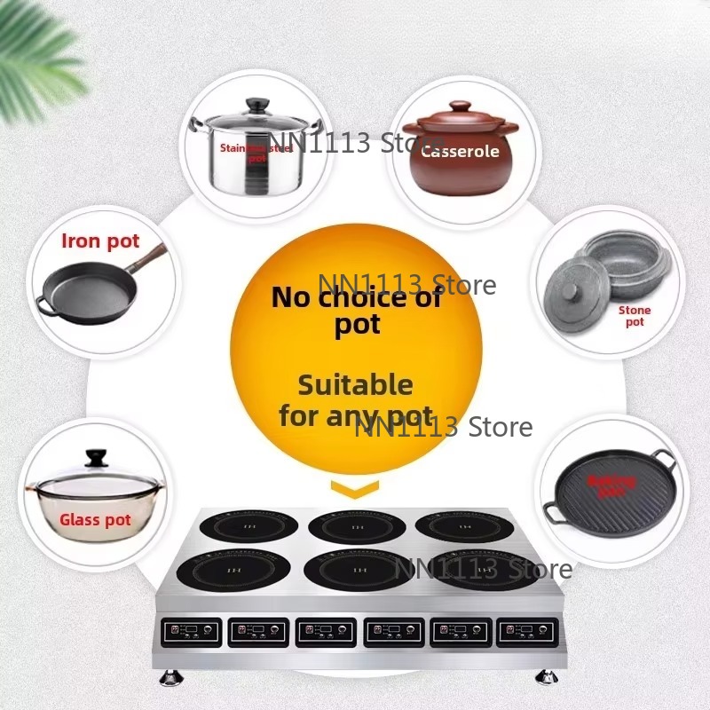 Commercial High-Power Inductio - Wok Electric Flat ulasan dan harga