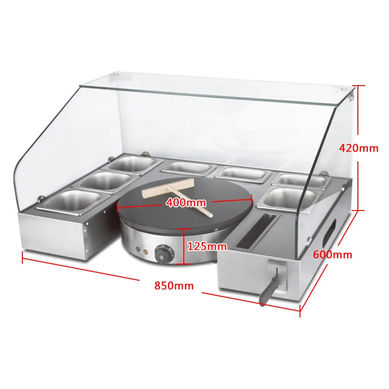 Pancake Oven Workbench Crepe M - Crepe Maker Non Stick ulasan dan harga