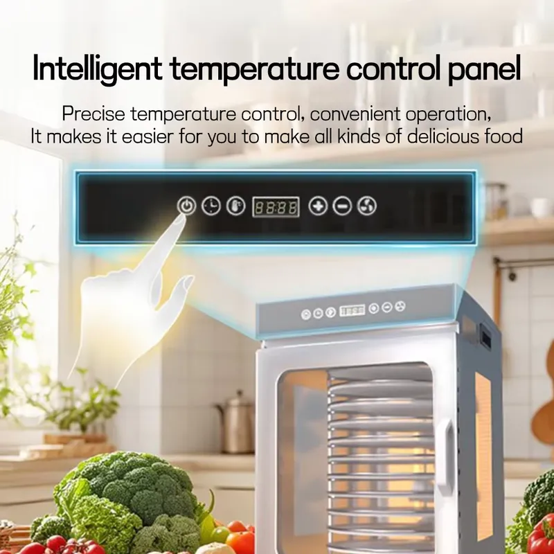 12-Tray Rotary Electric Food D - Dehydrator Tray Electric ulasan dan harga