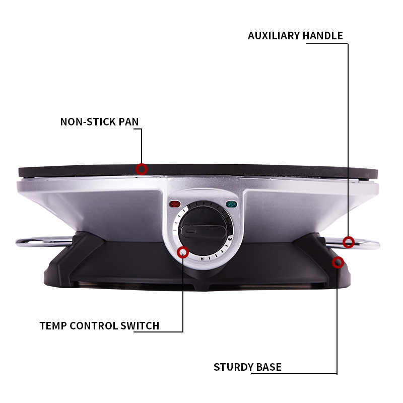 Crepe Maker Home Pancake Pan 3 - Crepe Maker Non Stick ulasan dan harga