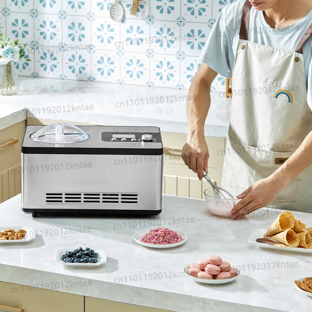 Automatic Ice Cream Maker with - Ice Cream Maker Electric ulasan dan harga