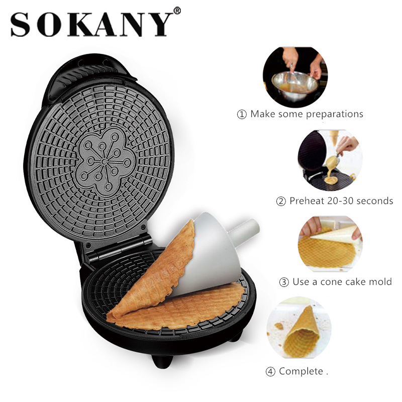 Electric Crispy Egg Roll Maker - Ice Cream Maker Electric ulasan dan harga