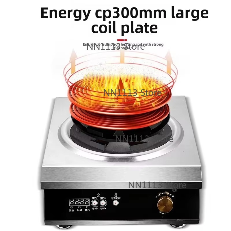 Commercial High-Power Inductio - Wok Electric Flat ulasan dan harga