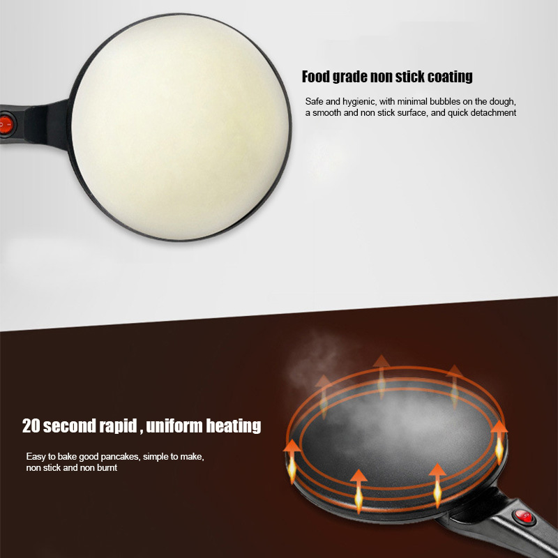 Single-Sided Heating Electric  - Crepe Maker Non Stick ulasan dan harga