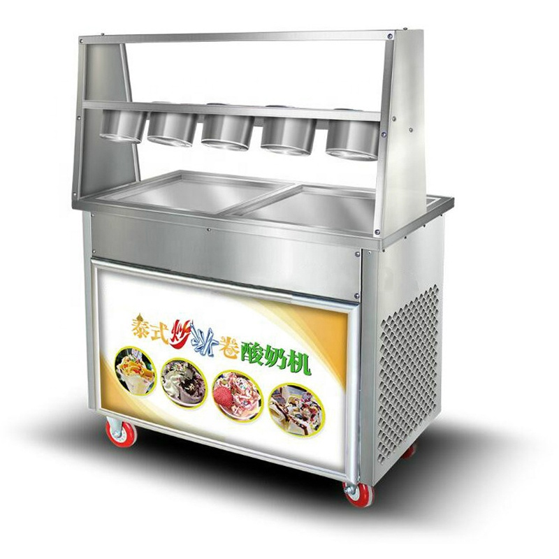 Frying Ice Machine Commercial  - Ice Cream Maker Electric ulasan dan harga